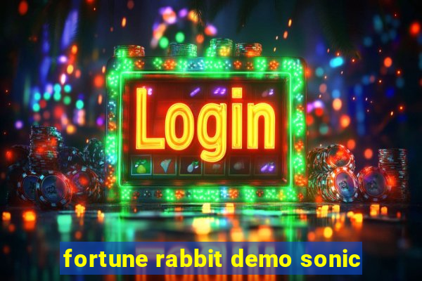 fortune rabbit demo sonic